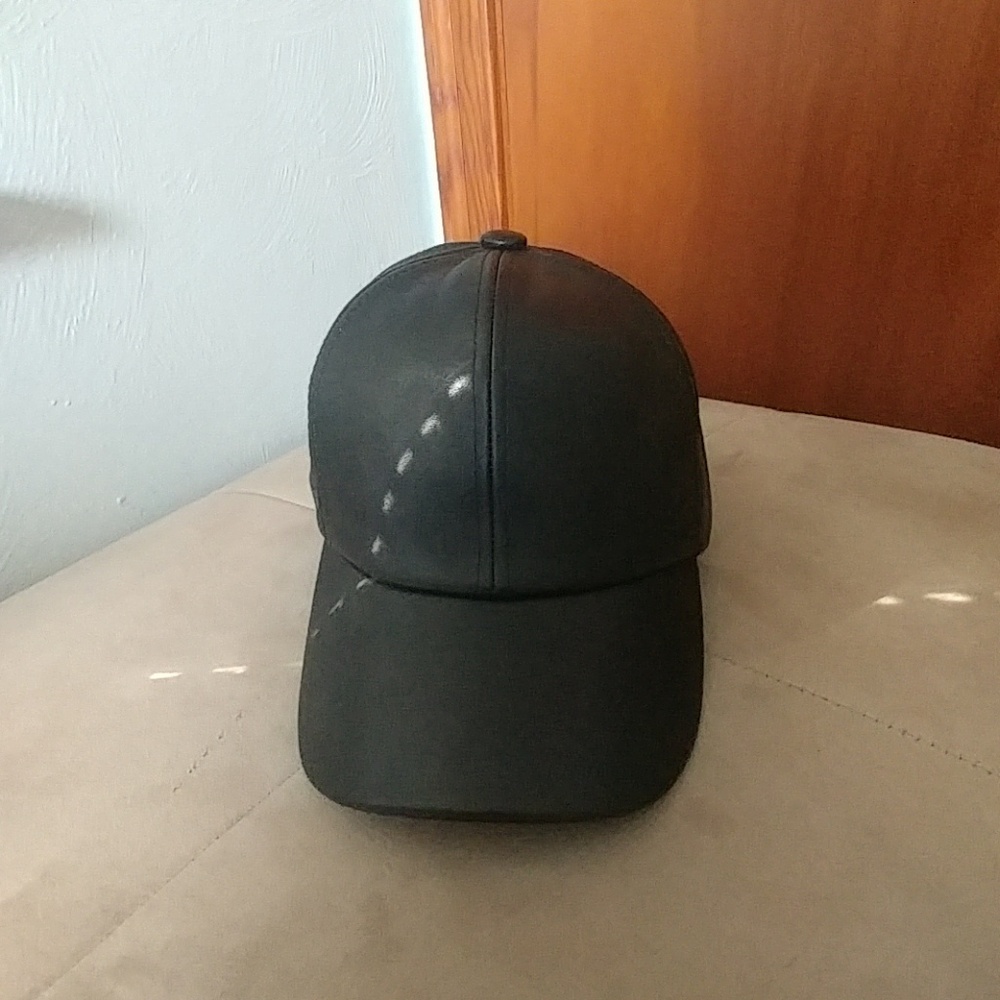 Leather hat
